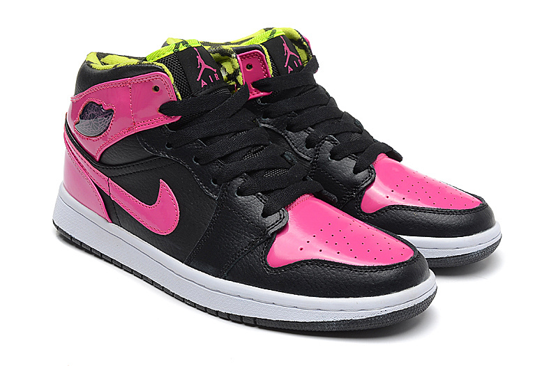 New Nike Air Jordan 1 Phat GS Pink Black Shoes