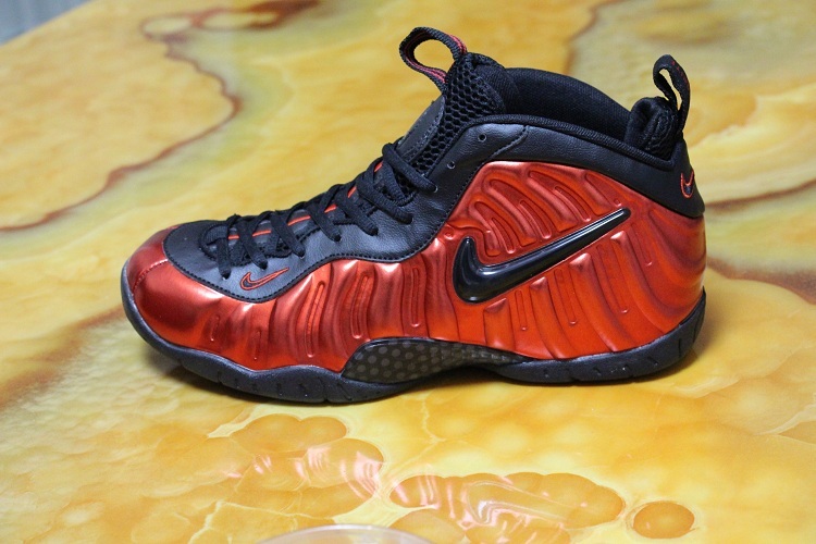 2016 Nike Air Foamposite One Red Black Shoes