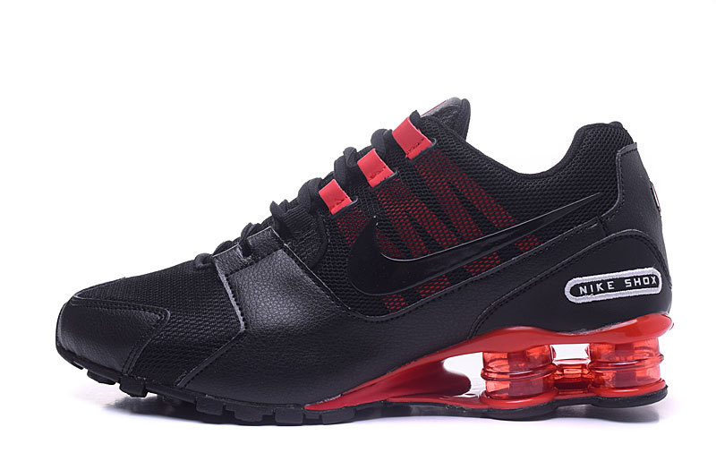 2017 Nike Shox Current Black Red Shoes