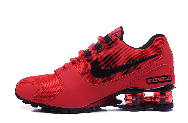 2017 Nike Shox Current Red Black Shoes