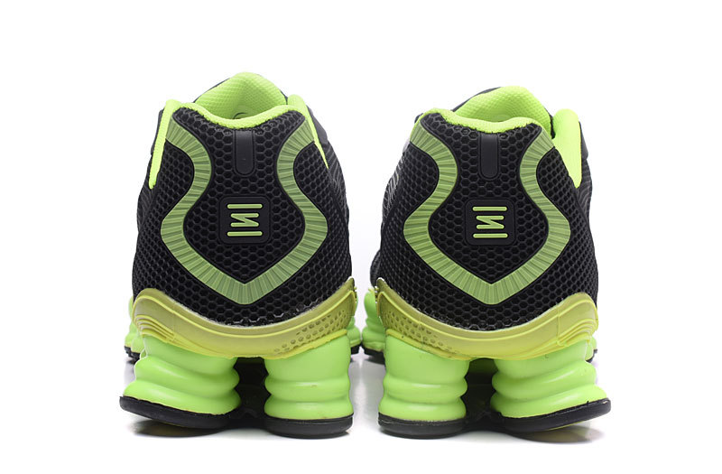 2017 Nike Shox TLX Black Fluorscent Green Shoes