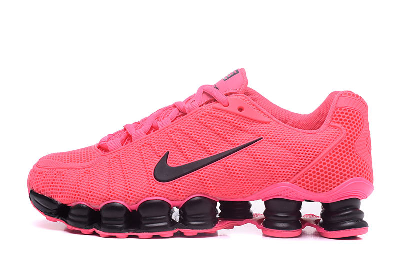 2017 Nike Shox TLX Black Red Shoes For Women