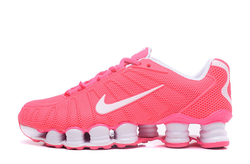 2017 Nike Shox TLX Red White Shoes For Women