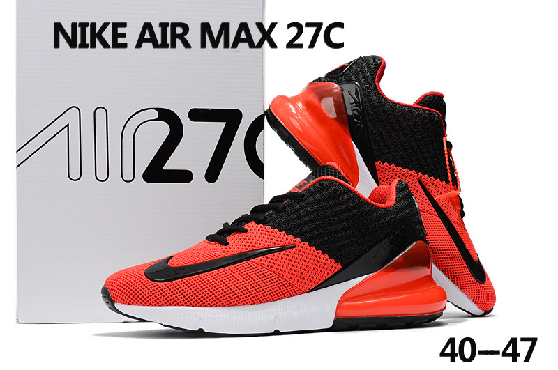 nike air 27c red and black