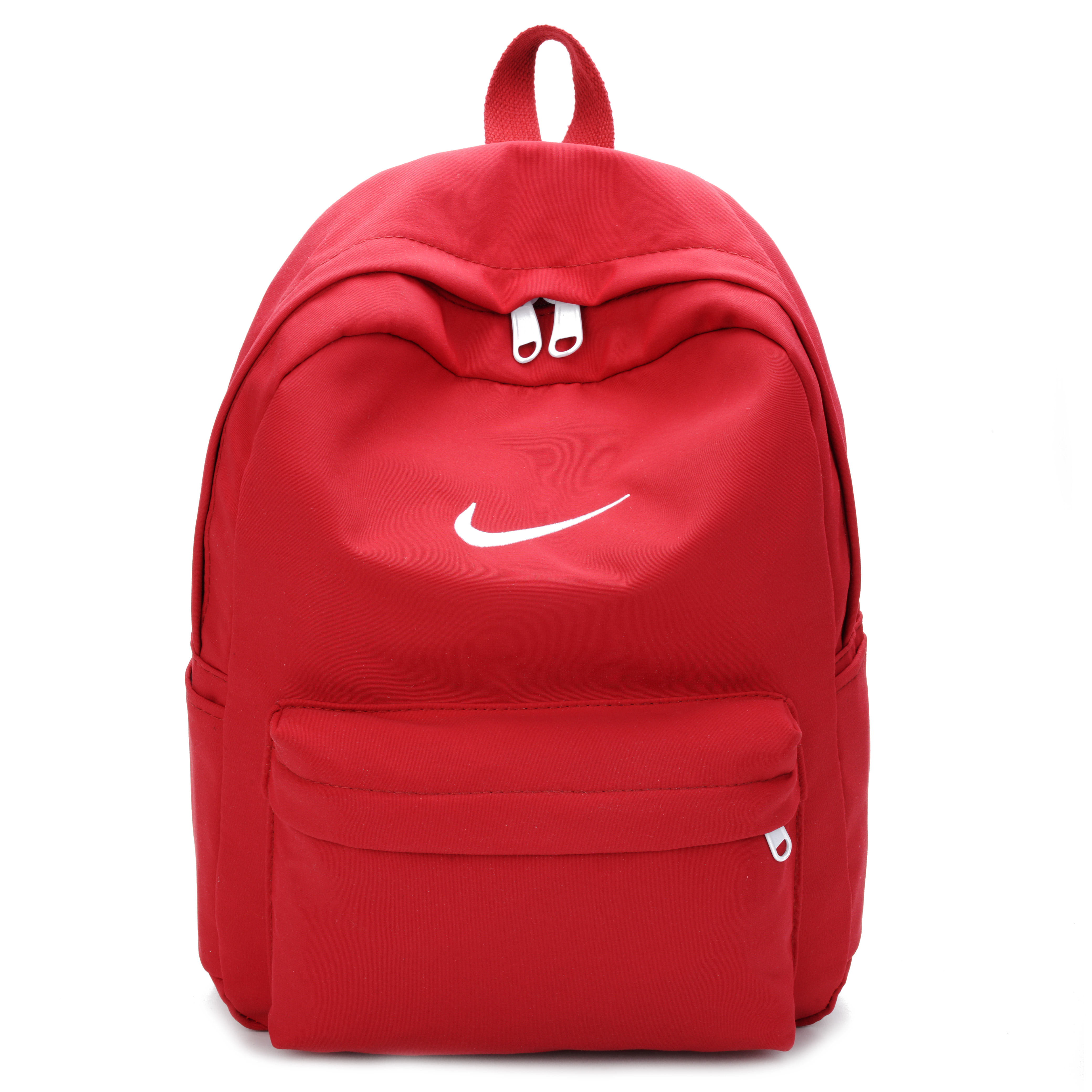 red and white nike backpack