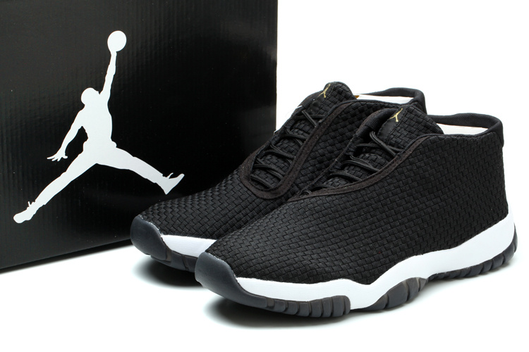 Nike Jordan Future Glow Shoes Black White