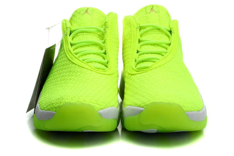 Nike Jordan Future Glow Shoes Green White