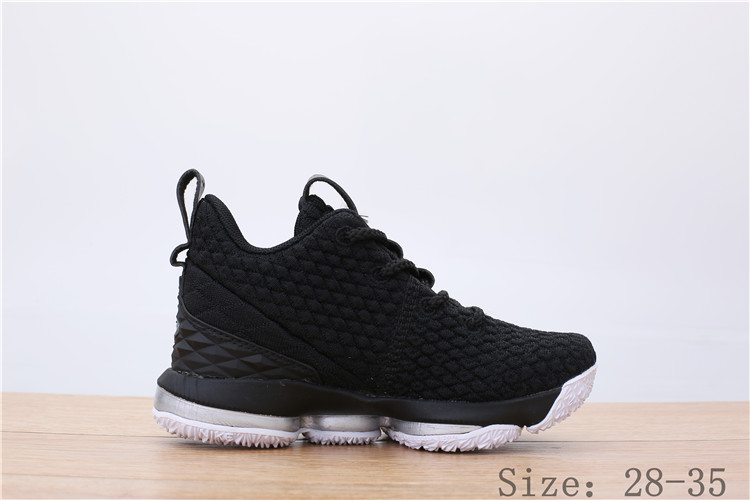 lebron 15 black kids