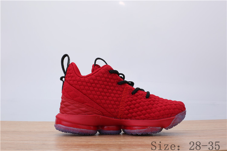 lebron shoes 15 red