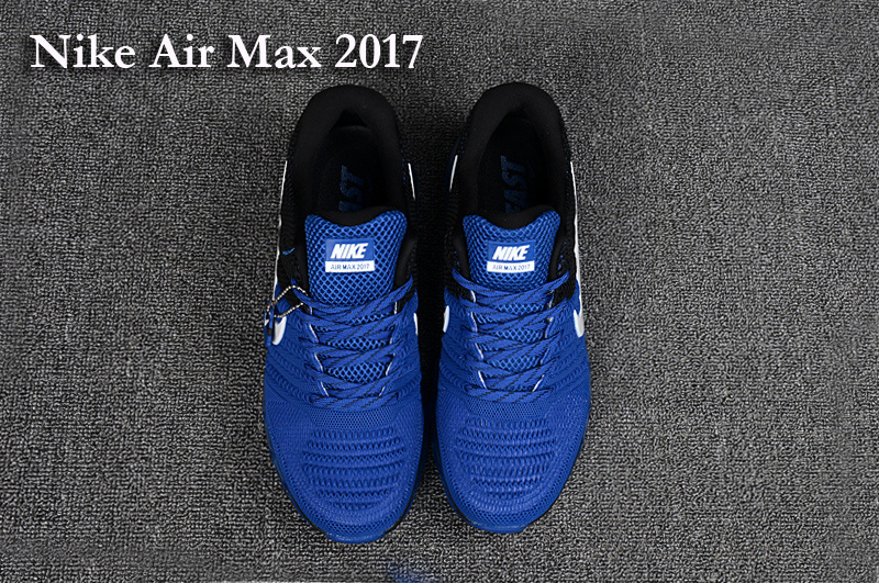 New Nike Air Max 2017 Blue Black White Shoes