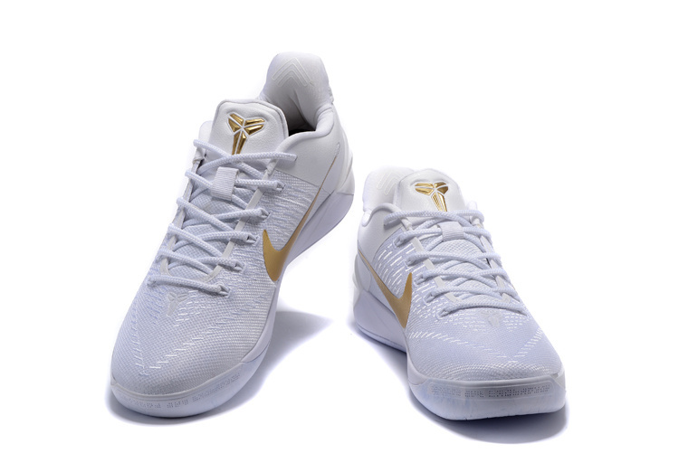 white and gold kobes