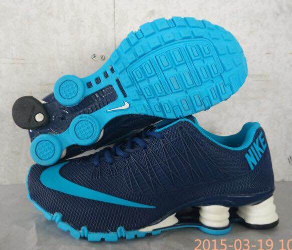 New Nike Shox Turbo Blue Shoes