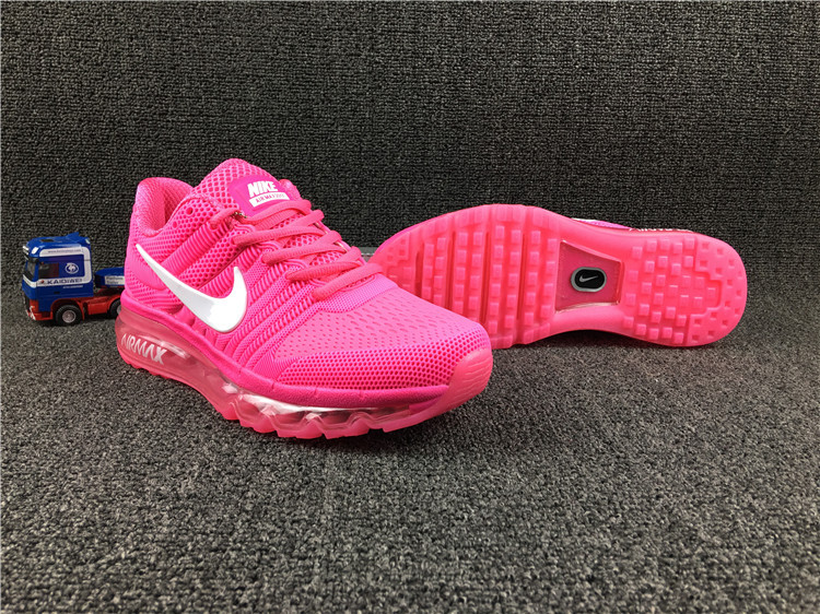 New Women Nike Air Max 2017 Pink White Shoes