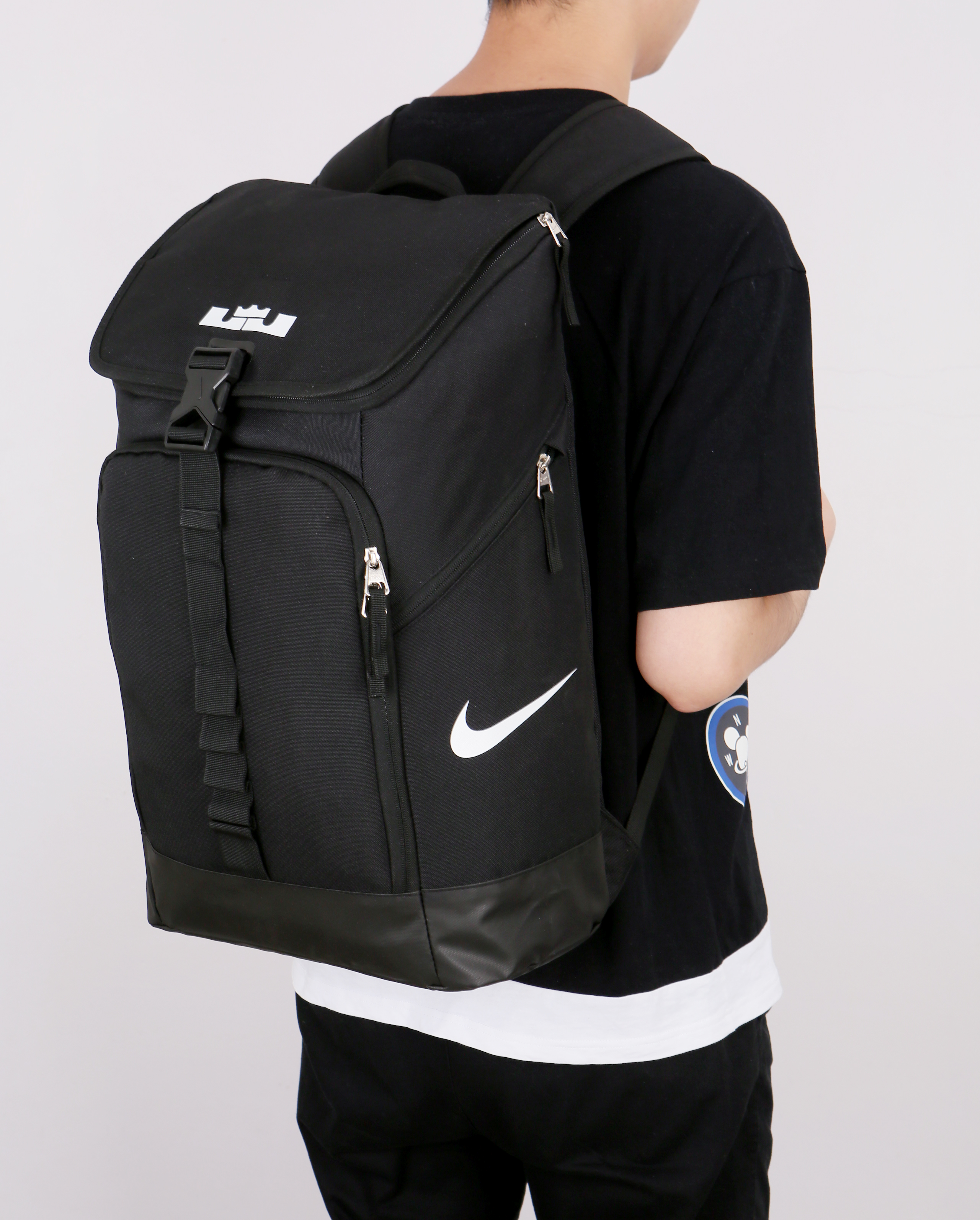 black lebron backpack