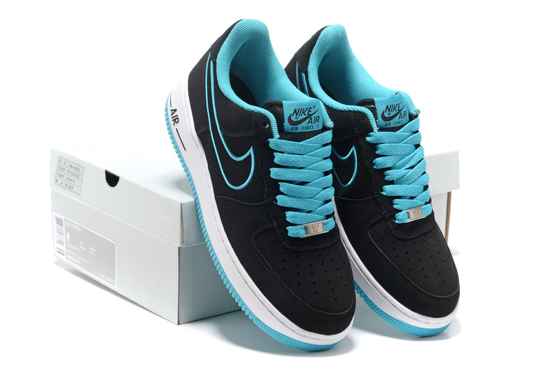 Nike Air Force Black Jade Shoes