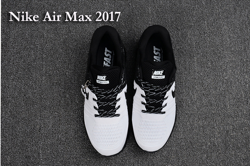 Nike Air Max 2017 White Black Shoes