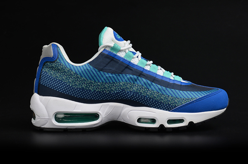 Nike Air Max 95 Jacquard Blue White Shoes