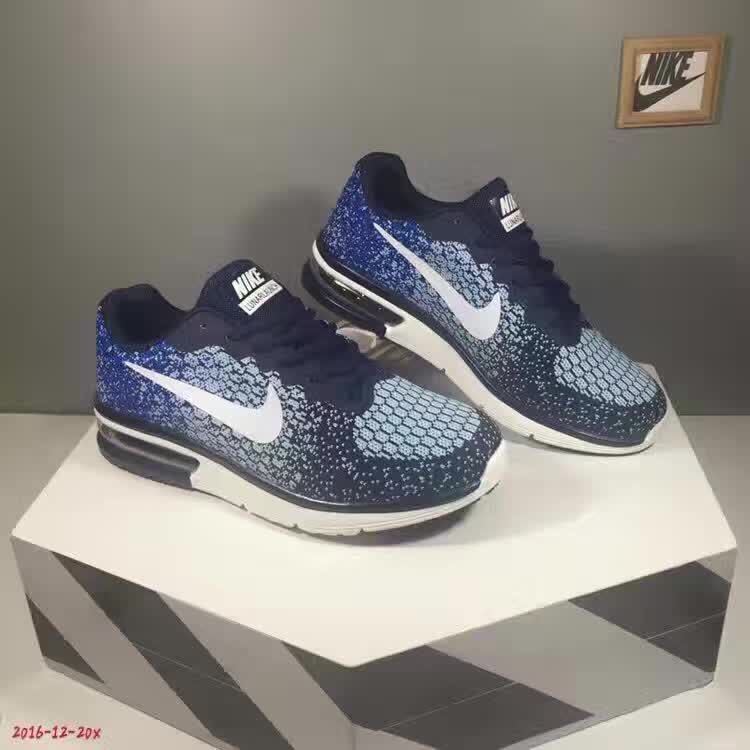 Nike Air Max Sequent 2 Grey Blue Shoes