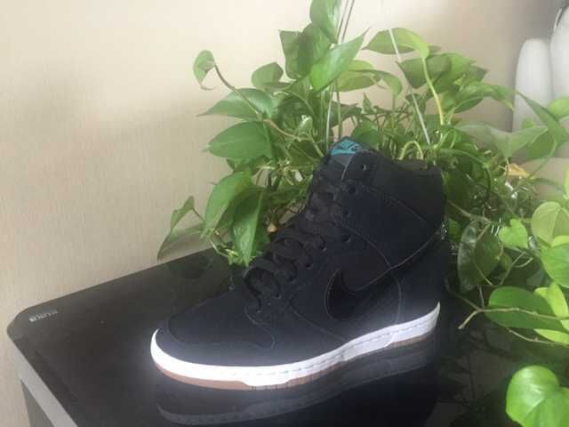 Nike Dunk SB High Black Shoes - Click Image to Close