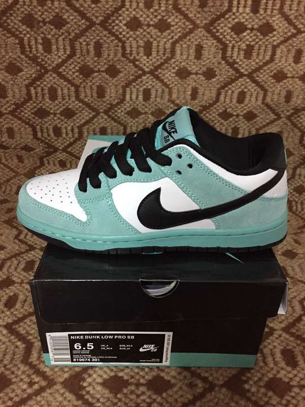 Nike Dunk SB Low Ice Blue White Black Shoes