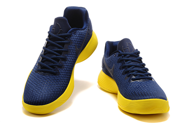 Nike Hyperdunk 2017 Deep Blue Yellow Shoes