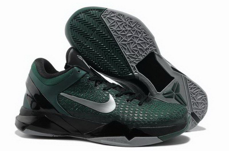 kobe shoes green and black