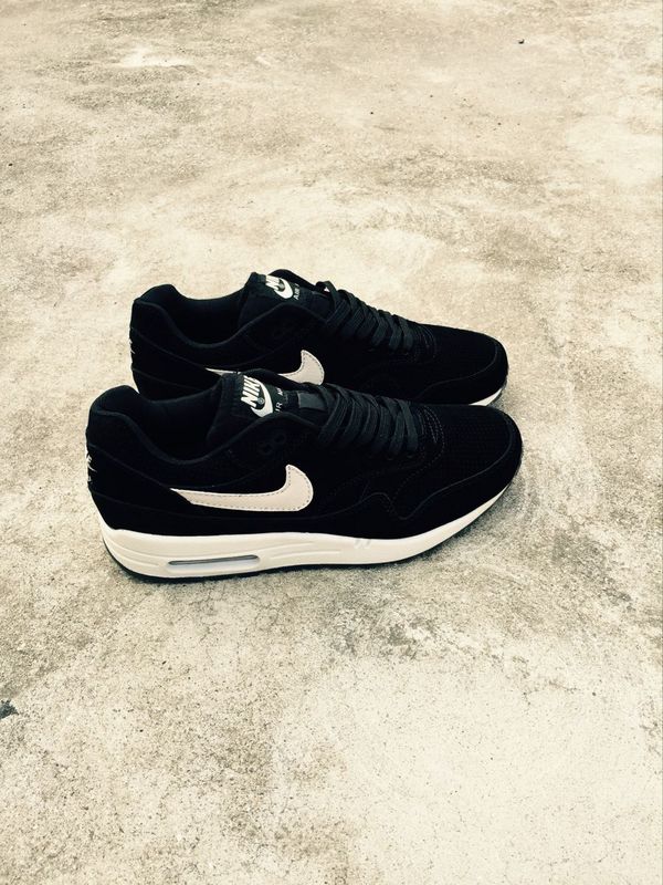 Nike LAB Air Max 1 Deluxe Black White Shoes