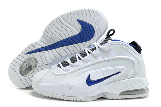 Nike Penny Hardaway 1 White Blue Shoes