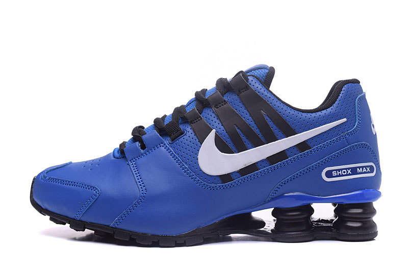 Nike Shox Avenue Blue Black White Shoes