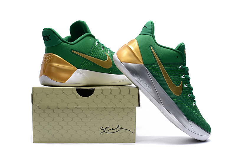 green and gold nike shoes