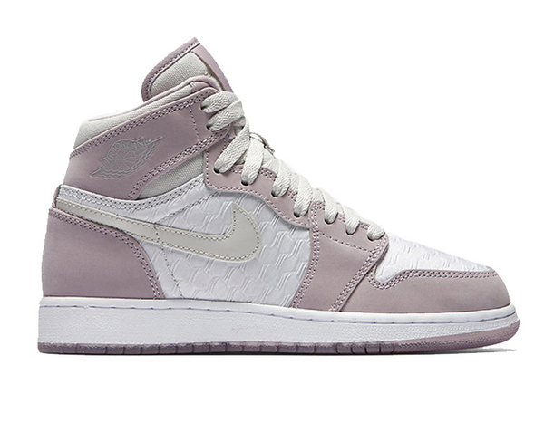 Women Nike Air Jordan 1 Retro High GS Plum Fog Shoes