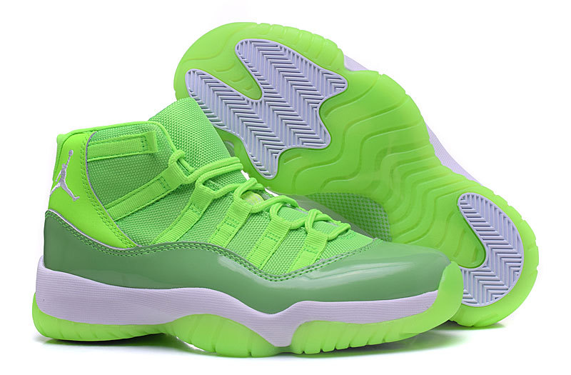 neon green jordan 12