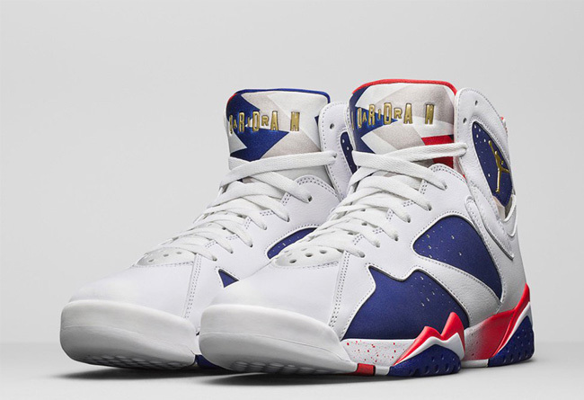 Women Nike Air Jordan 7 Retro Olympic Alternate 2016 SHoes