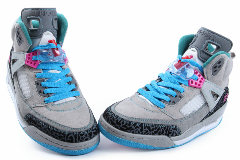 Nike Jordan Spizike Shoes For Women Grey Grey Blue