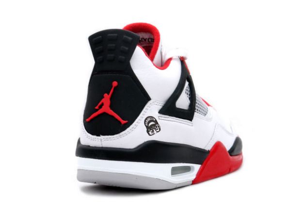 popular nike jordan 4 retro mars blackmon white varsity red black shoes